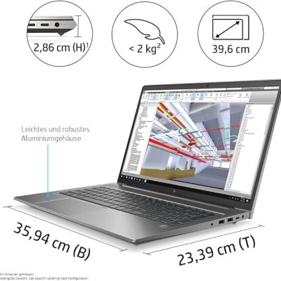 لپ‌تاپ HP ZBook Power 15 G8 با پردازنده Core i7-11850H و گرافیک Quadro RTX A2000، گزینه‌ای ایده‌آل برای کاربران حرفه‌ای در زمینه‌های طراحی، مهندسی و پردازش‌های سنگین است.