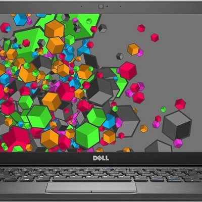 تصویر لپ تاپ Dell Latitude E7490 با صفحه‌نمایش روشن