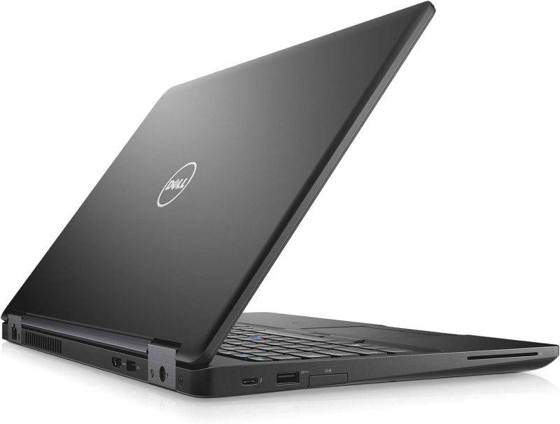 تصویر پشت لپ‌تاپ Dell Precision 3520 با نمایش پورت‌های HDMI و USB