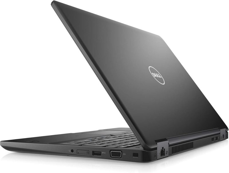 تصویر نمای بسته از لولای نمایشگر لپ‌تاپ Dell Precision 3520 با کیفیت ساخت بالا