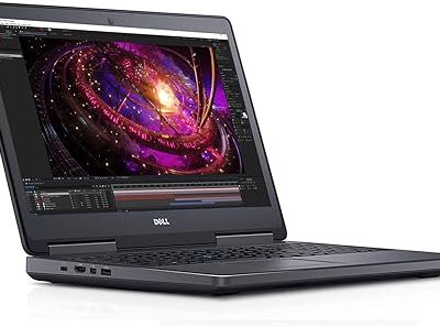 تصویر کیبورد کامل لپ‌تاپ Dell Precision M7510 با طراحی حرفه‌ای