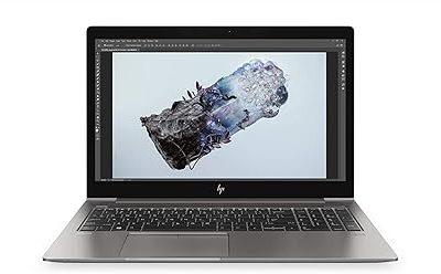 تصویر لپ‌تاپ HP ZBook 15 G5 مدل i5-8300H با بدنه صنعتی، صفحه‌نمایش Full HD و طراحی مناسب برای کاربران حرفه‌ای در حوزه‌های مهندسی و تحلیل داده