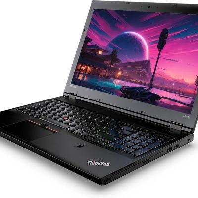نمای جانبی چپ لپ‌تاپ Lenovo L560 همراه با پورت‌های ورودی