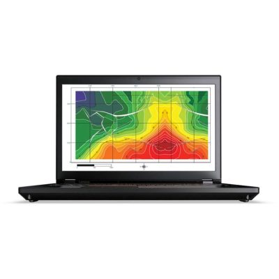 لپ تاپ Lenovo ThinkPad P71 زاویه جلو با نمایشگر 17.3 اینچ