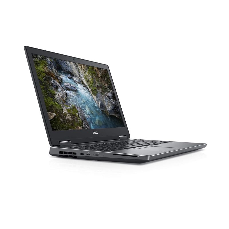 طراحی صنعتی و بدنه مقاوم لپ‌تاپ Dell Precision M7530 از زاویه جانبی