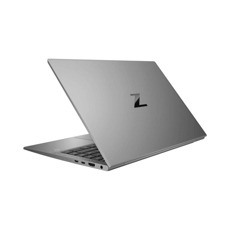 تصویر جانبی از لپ‌تاپ HP ZBook Firefly 14 G7 با درگاه‌های قابل مشاهده