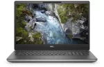 لپ‌تاپ Dell Precision 7760 با نمایشگر 17.3 اینچی روی میز کار