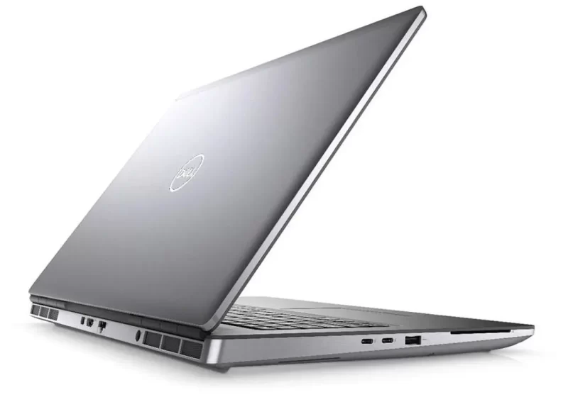 طراحی صنعتی و بدنه مقاوم Dell Precision 7760 نمای نزدیک از بدنه
