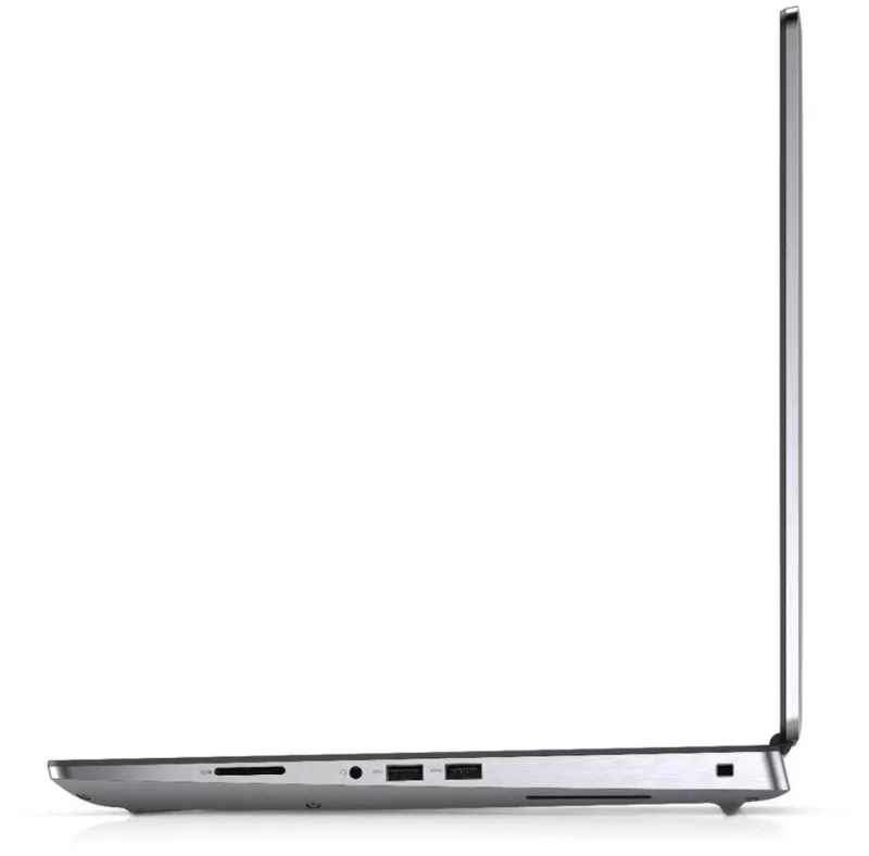 پشت دستگاه Dell Precision 7760 همراه با پورت‌ها و سیستم تهویه قوی