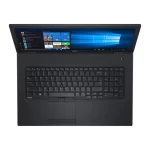 نمای بالا از لپ‌تاپ DELL Precision 7730 با نمایشگر 17.3 اینچی Full HD و بدنه فلزی مشکی در نور طبیعی