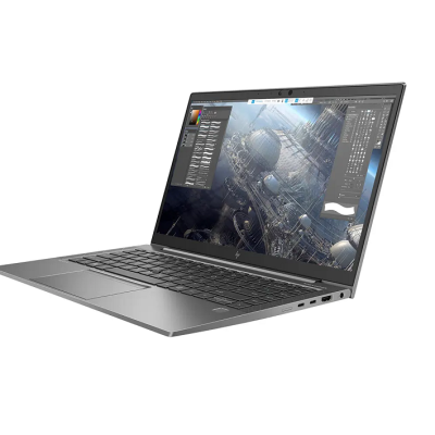 عکس از کیبورد و بدنه آلومینیومی لپ‌تاپ ZBook G7 مناسب تایپ حرفه‌ای