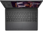 نمای پورت‌های کناری لپ‌تاپ Dell Precision 7550 عکس کیبورد جزیره‌ای با نور پس‌زمینه