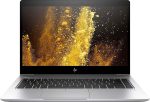تصویر لپ تاپ HP EliteBook 840 G5 از نمای جلو با صفحه نمایش روشن