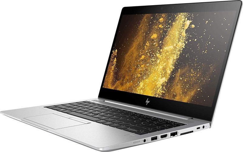 پورت‌های جانبی لپ تاپ HP EliteBook 840 G5 شامل USB-C و HDMI