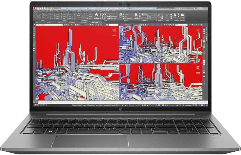 لپ‌تاپ HP ZBook Firefly 15 G9 نمای روبرو